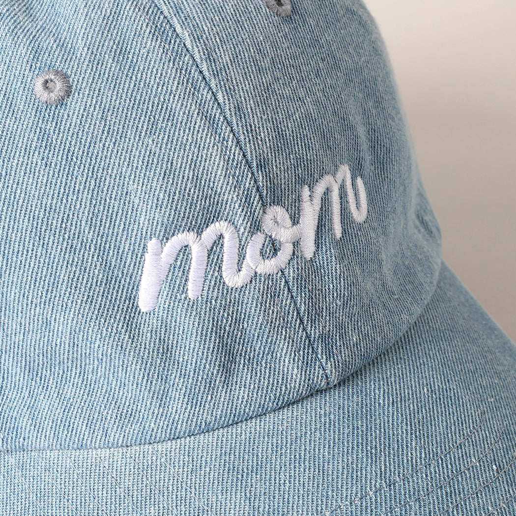 Mom Text Embroidery Caps