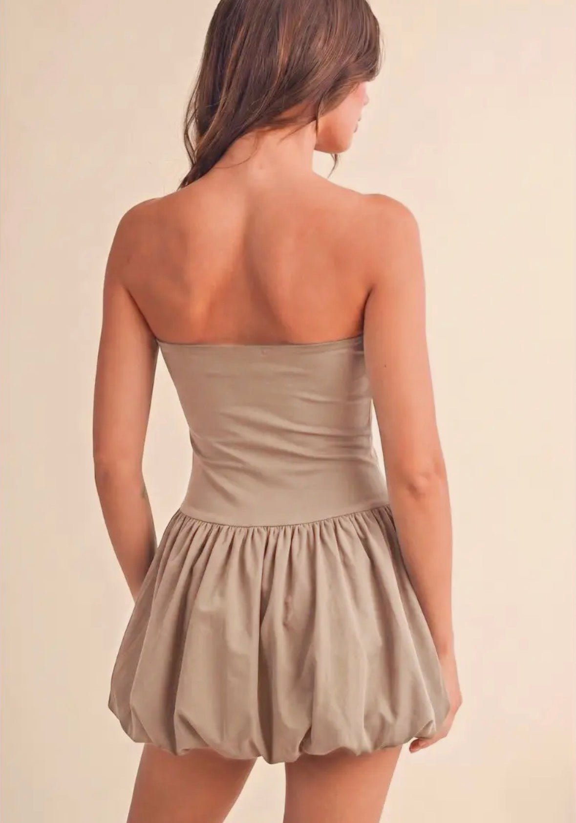 Tube Bubble Mini Dress