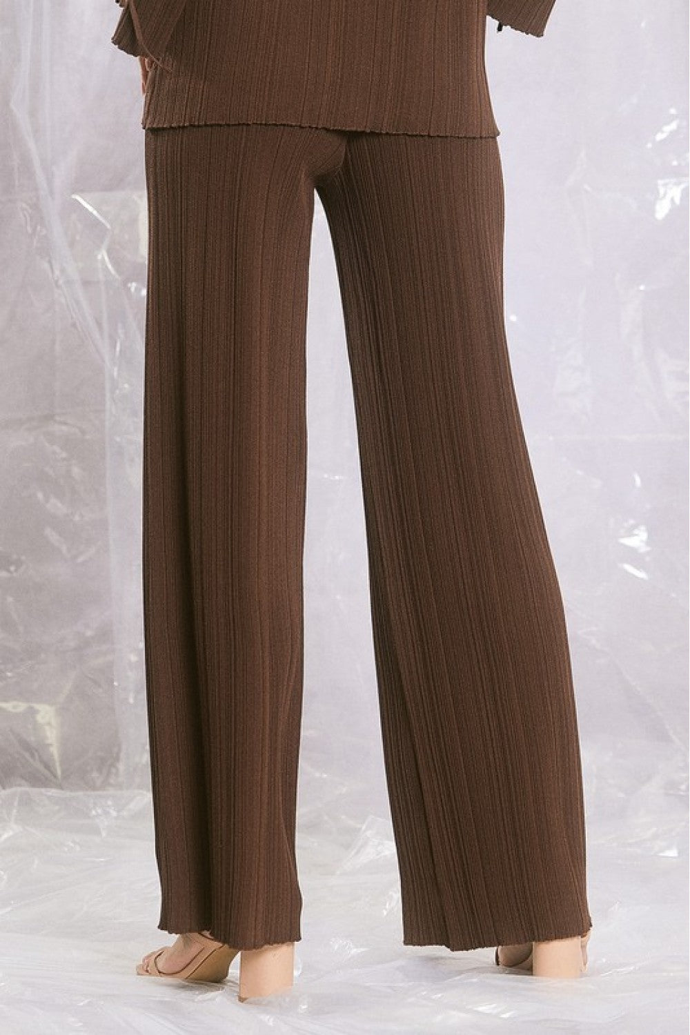 Textured Knit Pants