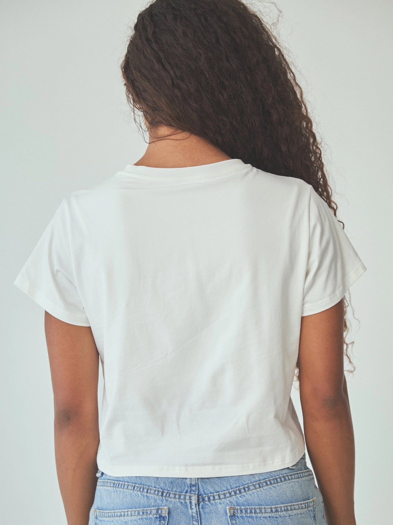 Classic Cotton Cropped T-shirt